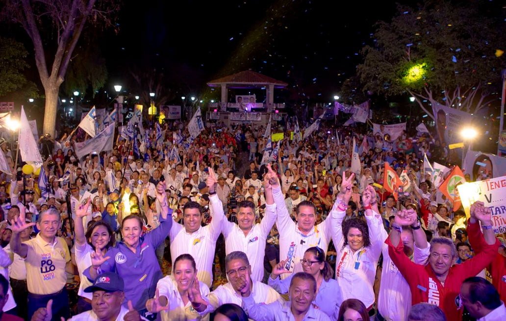 Lalo Rivera cierra campaña regional en Tehuacán