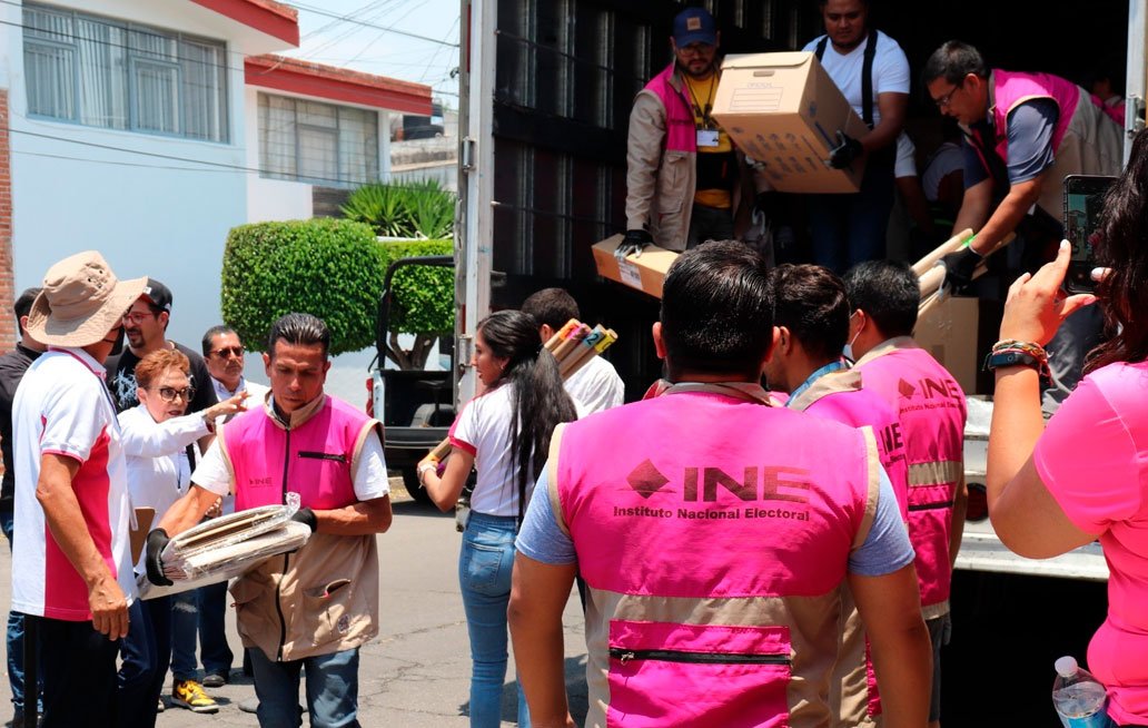 Llegan casi 15 millines de boletas a Puebla para las elecciones del 2 de junio
