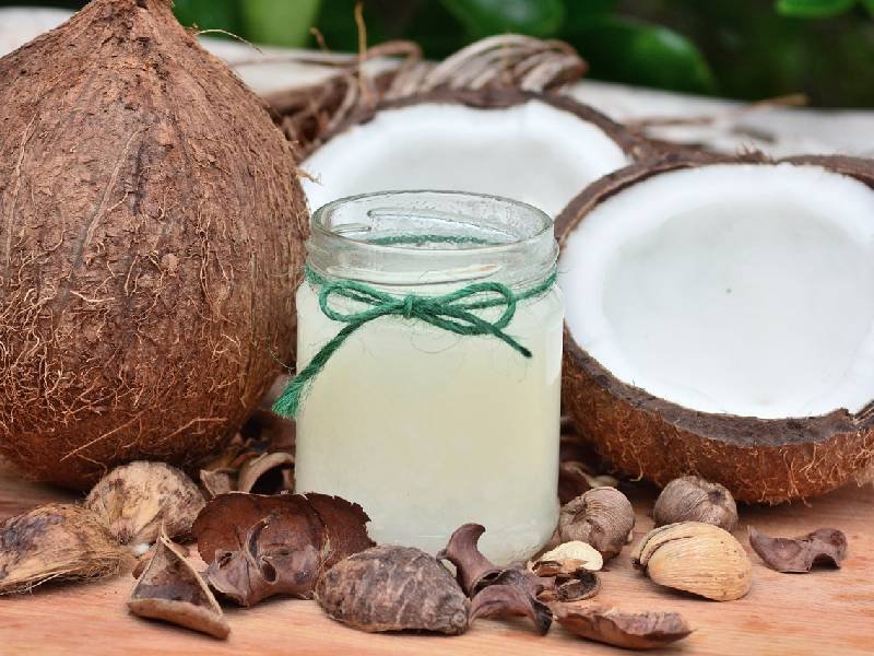 el aceite de coco en dieta