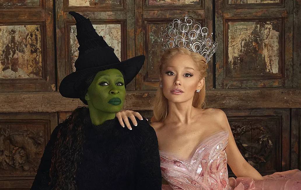 Ariana Grande y Cynthia Erivo protagonizan 'Wicked'