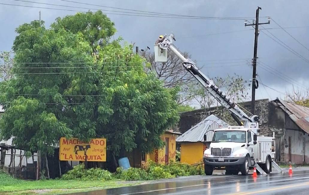 Restablecen la electricidad al 80% de usuarios afectados por ciclón “Alberto”: CFE