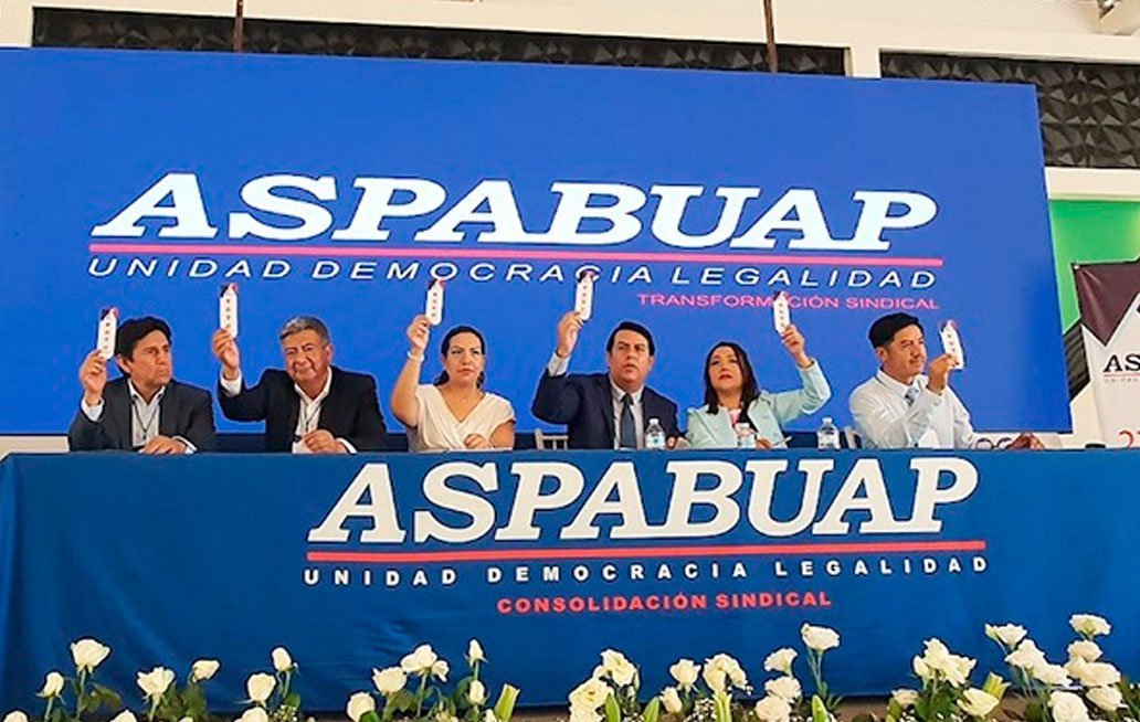 Rinde protesta Ríos Acevedo como secretario general de la Aspabuap