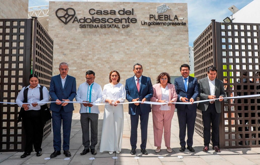 Inauguran en Puebla la nueva Casa del Adolescente