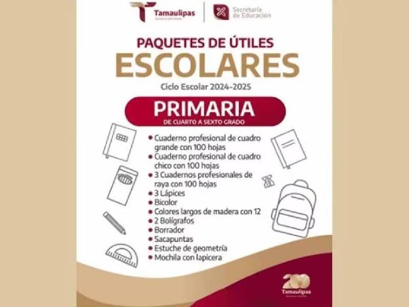 lista de utiles