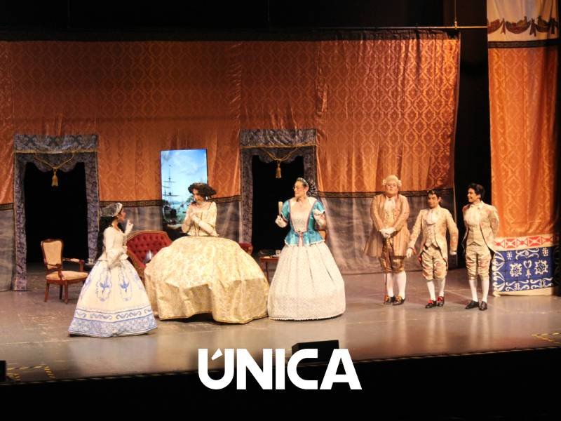 "Las Meninas" se presentaron en el Teatro del CCU BUAP