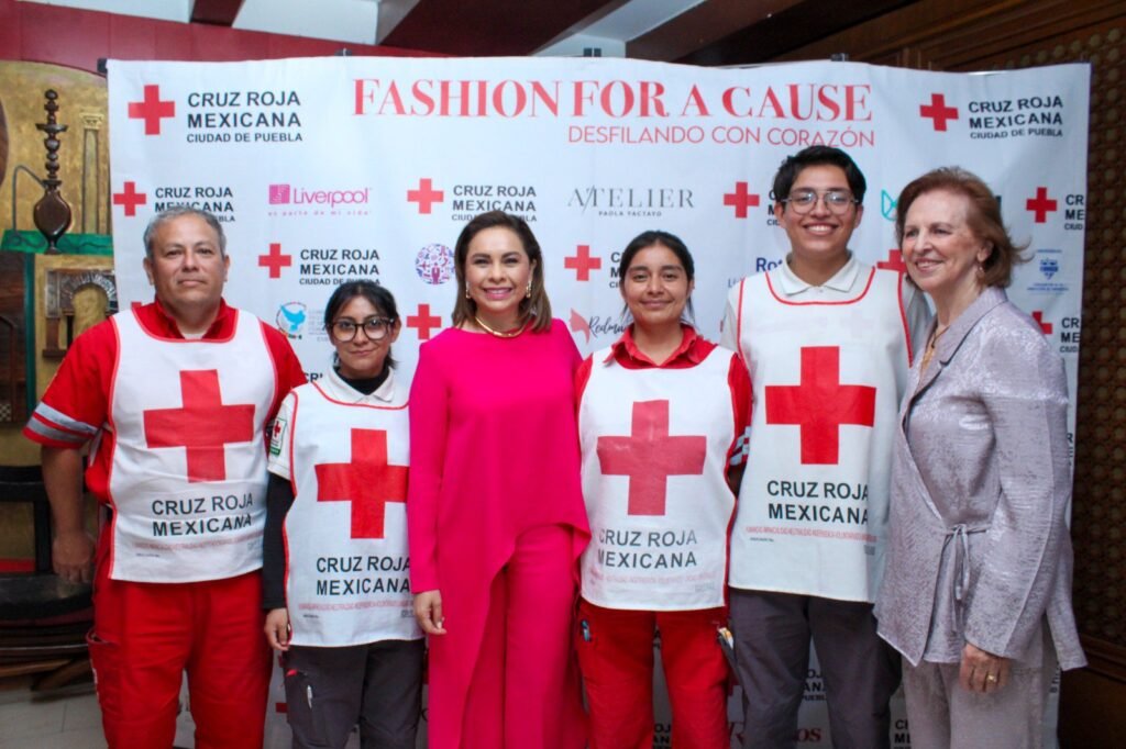 Cruz Roja Puebla y "Fashion for Cause" ejemplo de solidaridad