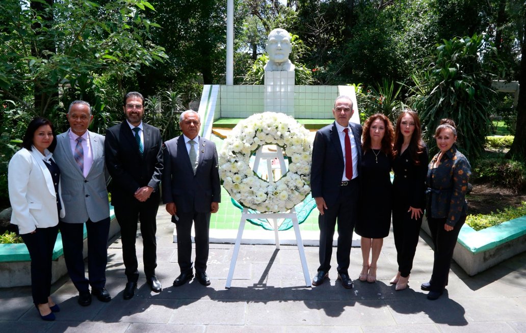 Celebra gobierno estatal 145 aniversario de la fundación del BINE