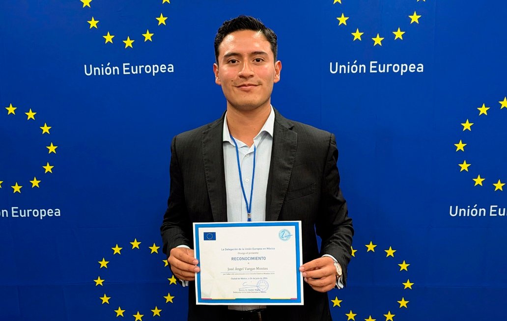 Gana egresado BUAP prestigiosa beca para estudiar posgrado en tres países de la UE