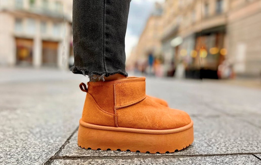 Botas de peluche: la tendencia para el otoño