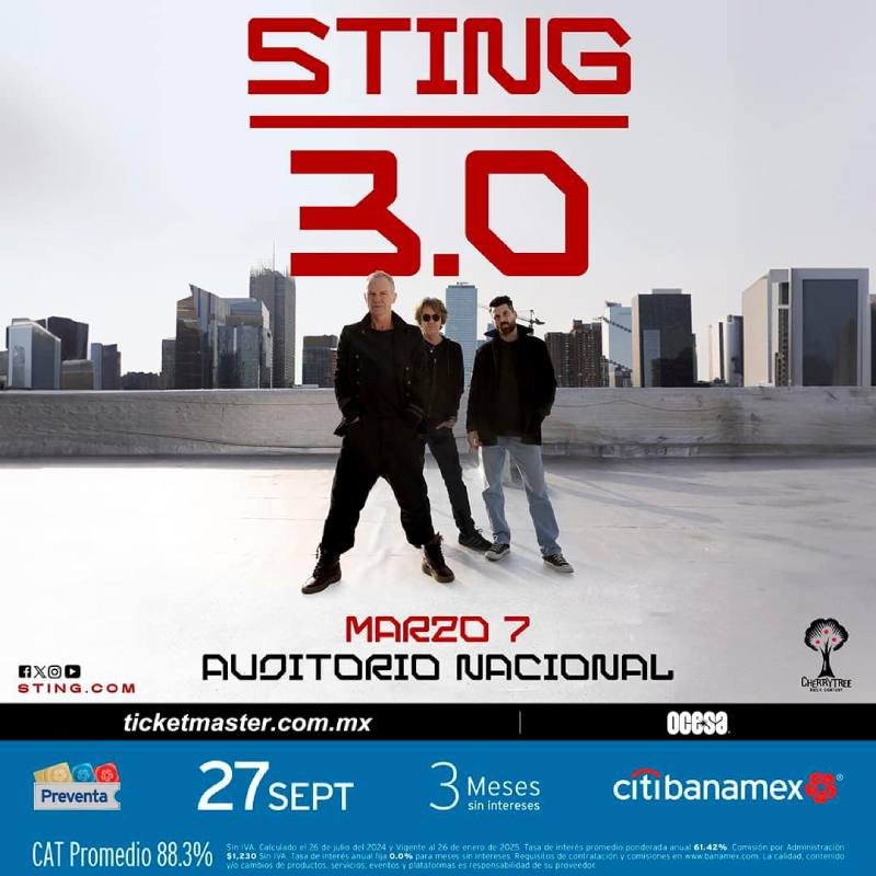 Sting en México