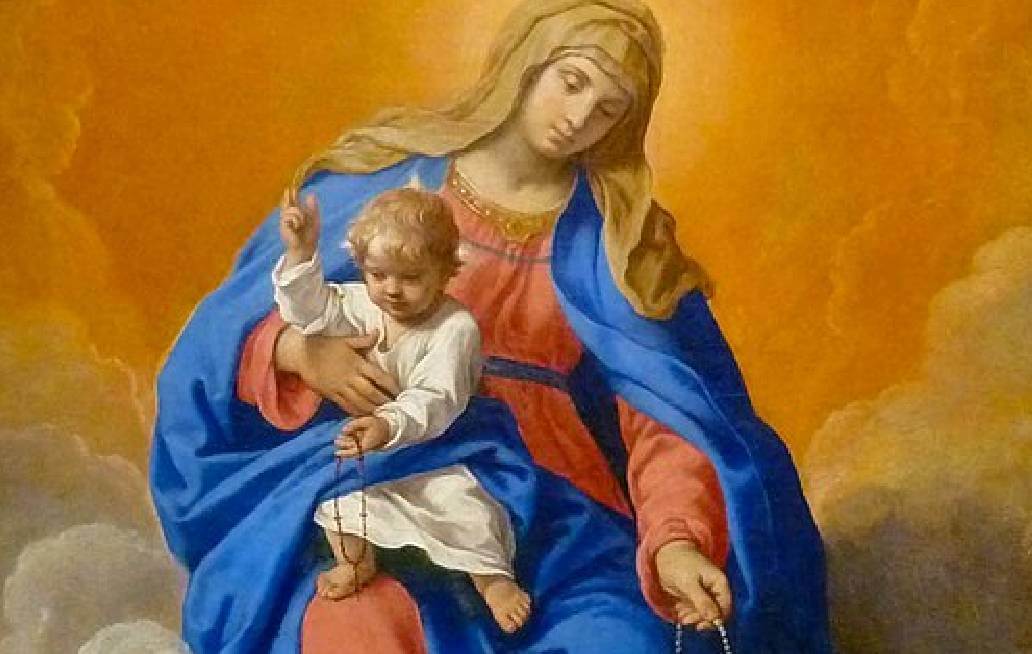 La Virgen del Rosario y las promesas a los devotos de este