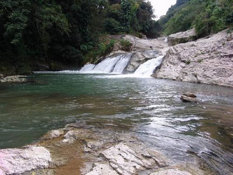 cascada las hamacas