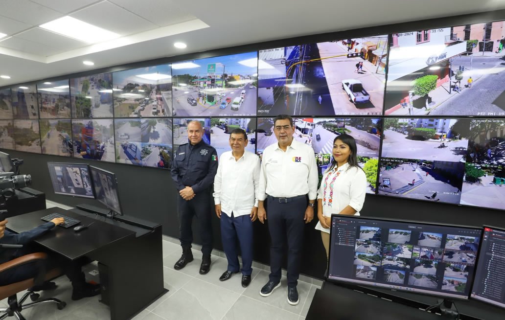 Puebla, con el sistema de videovigilancia más amplio de su historia