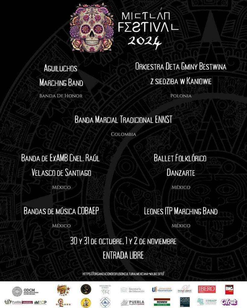 Mictlán Festival regresa a Puebla en Día de Muertos