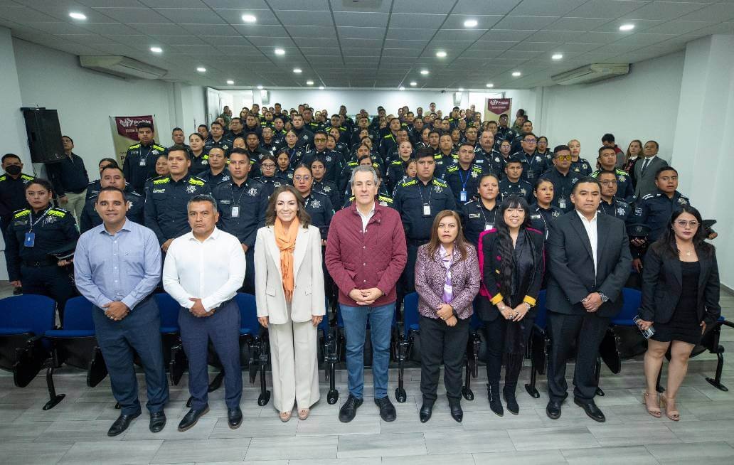 Reciben policías de SSC de Puebla Capital capacitación en materia de responsabilidades administrativas y ética policias de ssc