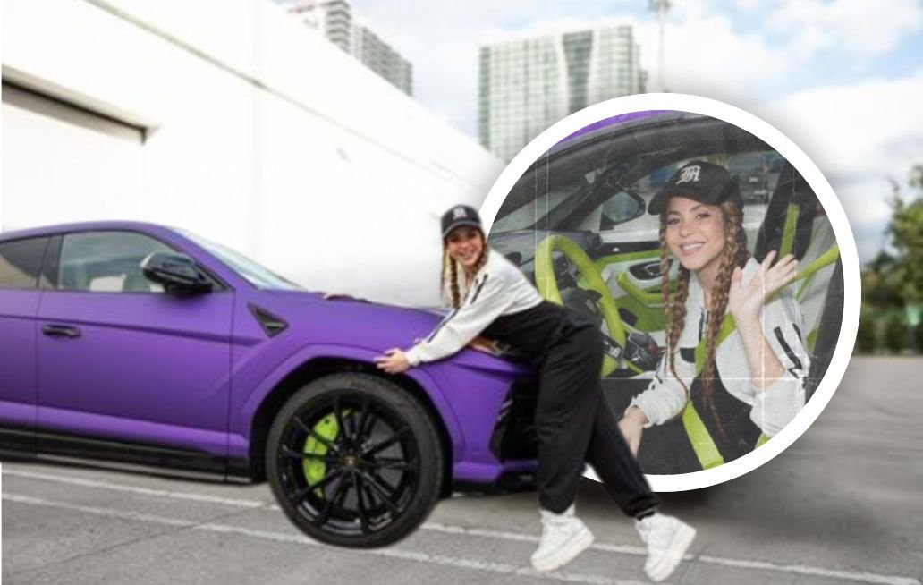 Así puedes ganar el Lamborghini morado de Shakira