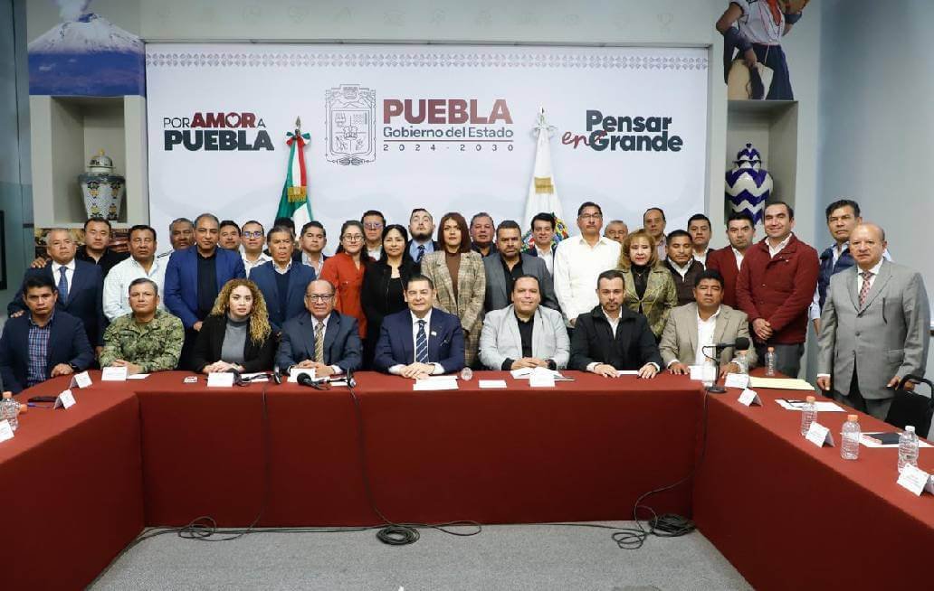Asegura Armenta coordinación y humanismo para mantener la gobernabilidad y seguridad en Puebla