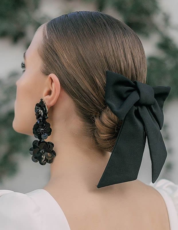 Moño Bajo Elegante