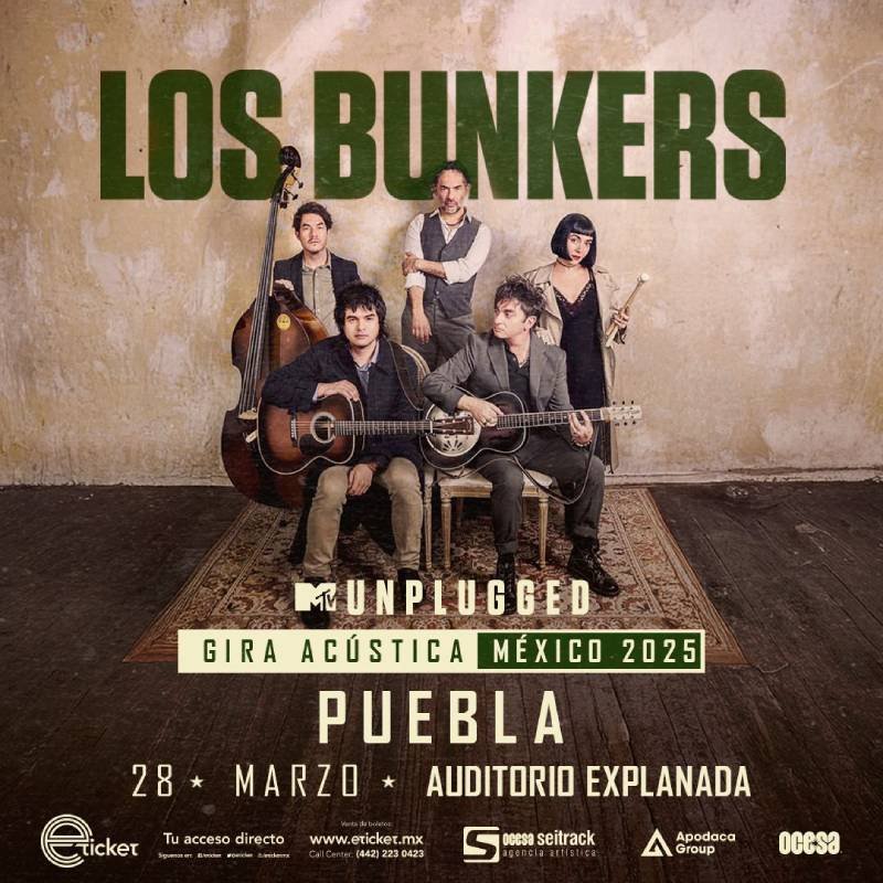 los bunkers Unplugged  2025 puebla