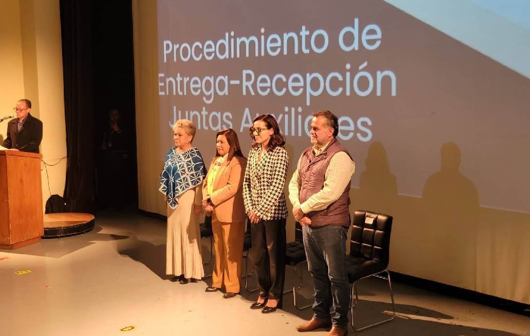 Gobernación y Contraloría llevan a cabo la Capacitación en materia de Entrega Recepción en Juntas Auxiliares