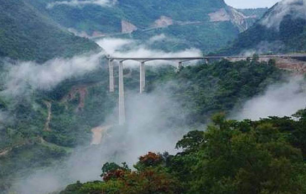 Puente San Marcos, en Xicotepec de Juárez, uno de los más altos del mundo