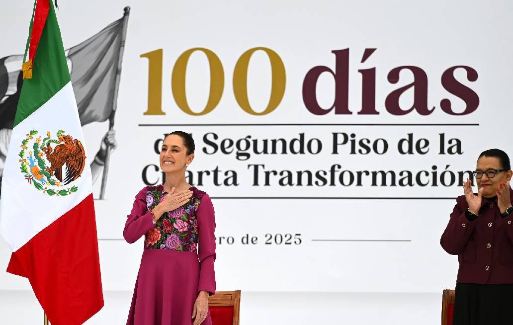 Sheinbaum rinde informe por primeros 100 días como presidenta de México