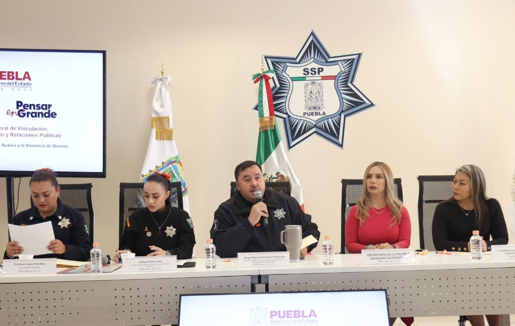 Suma esfuerzos Gobierno de Puebla para garantizar seguridad de las mujeres poblanas