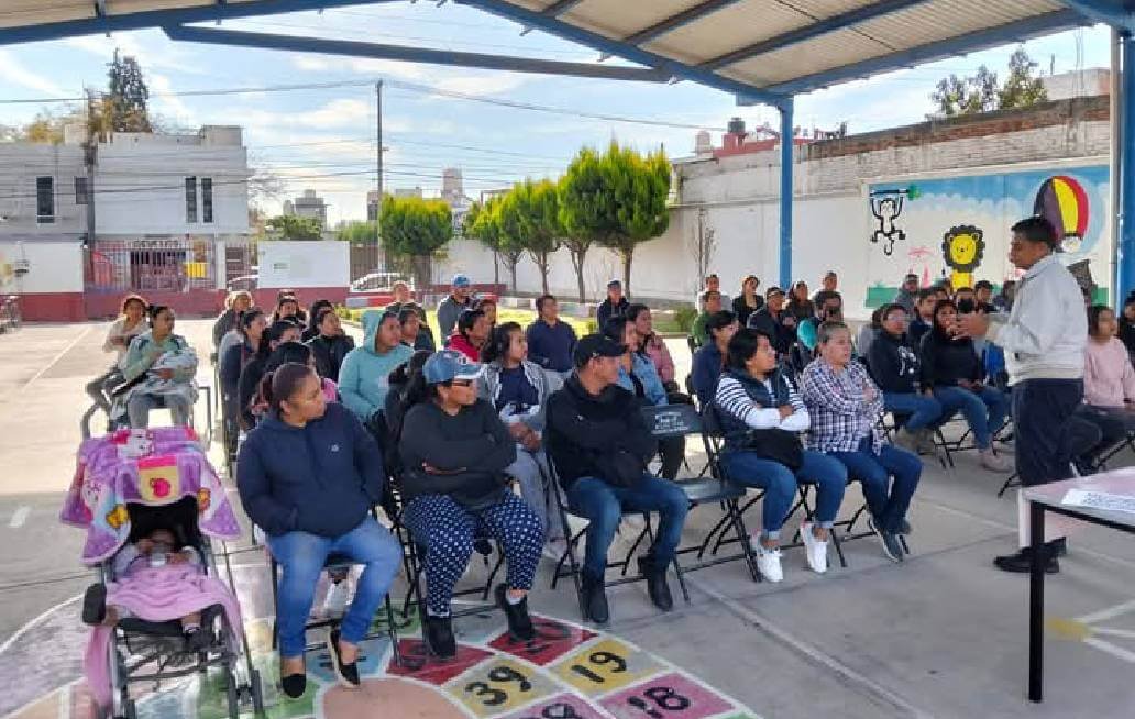DIF Municipal de Cuautlancingo imparte la plática para fortalecer la educación en el municipio