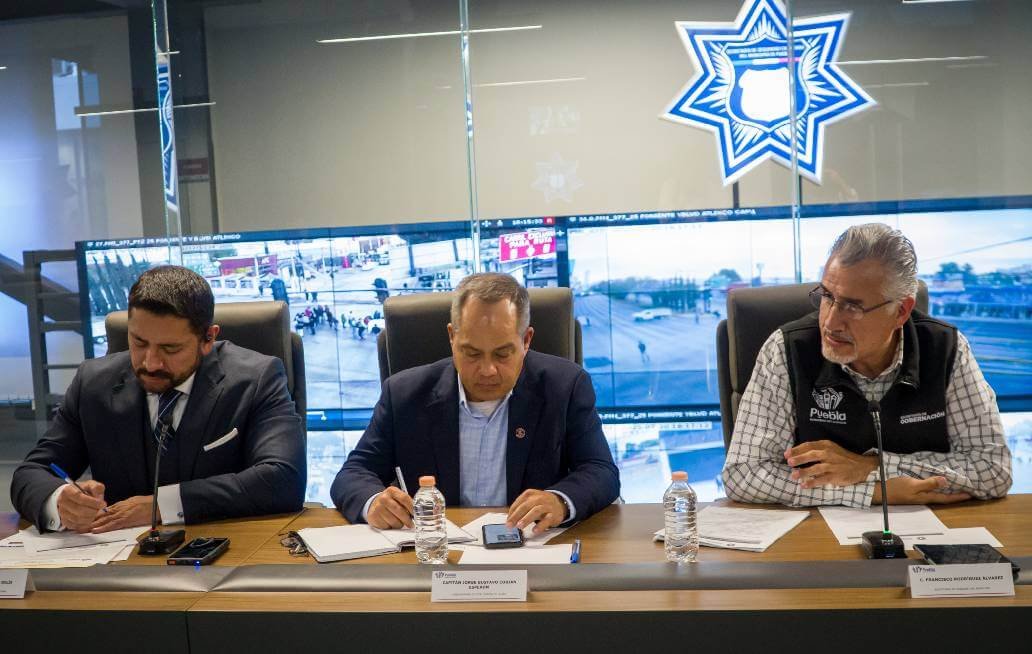 Fortalece el Gobierno de la Ciudad seguridad en la ciudad de Puebla