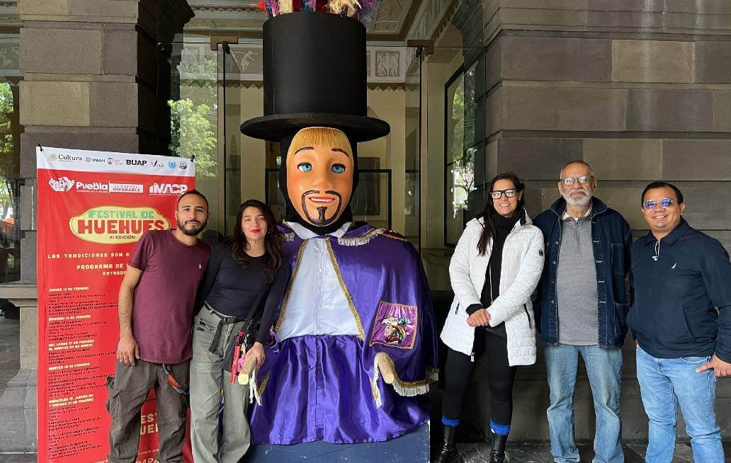 Huehue a gran escala llega a la Ciudad de Puebla