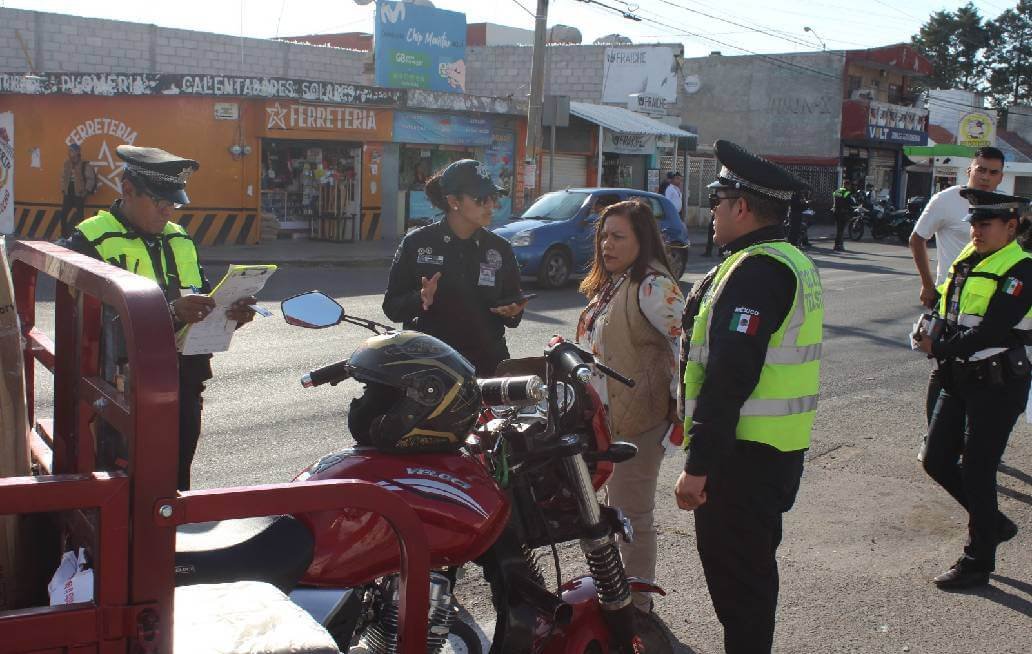 Realiza Contraloría Municipal de Puebla vigilancia en operativo “Moto Segura”