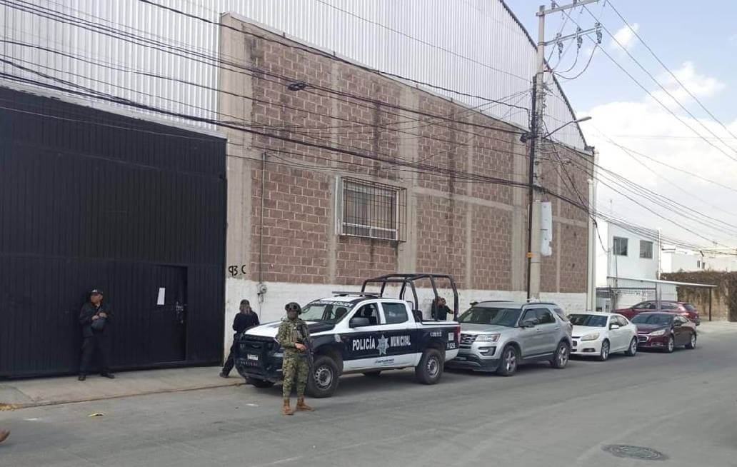 SSCyPC de Cuautlancingo en conjunto con la FGE asegura inmueble en Sanctorum
