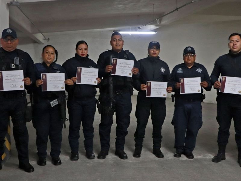 elemementos de la policia
