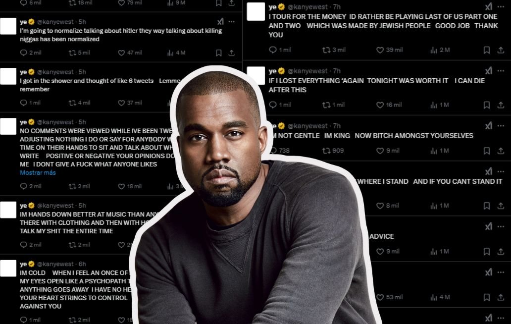 Kanye West habla sobre los judíos, Hitler y Puff Daddy