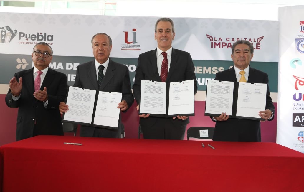 Gobierno de la Ciudad de Puebla y AUIEMSS impulsan educación y desarrollo profesional