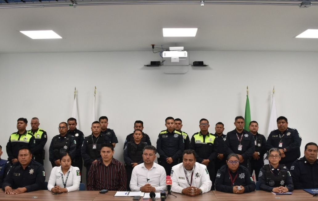 Logran acuerdos Gobierno de la Ciudad de Puebla y policías municipales para garantizar la seguridad
