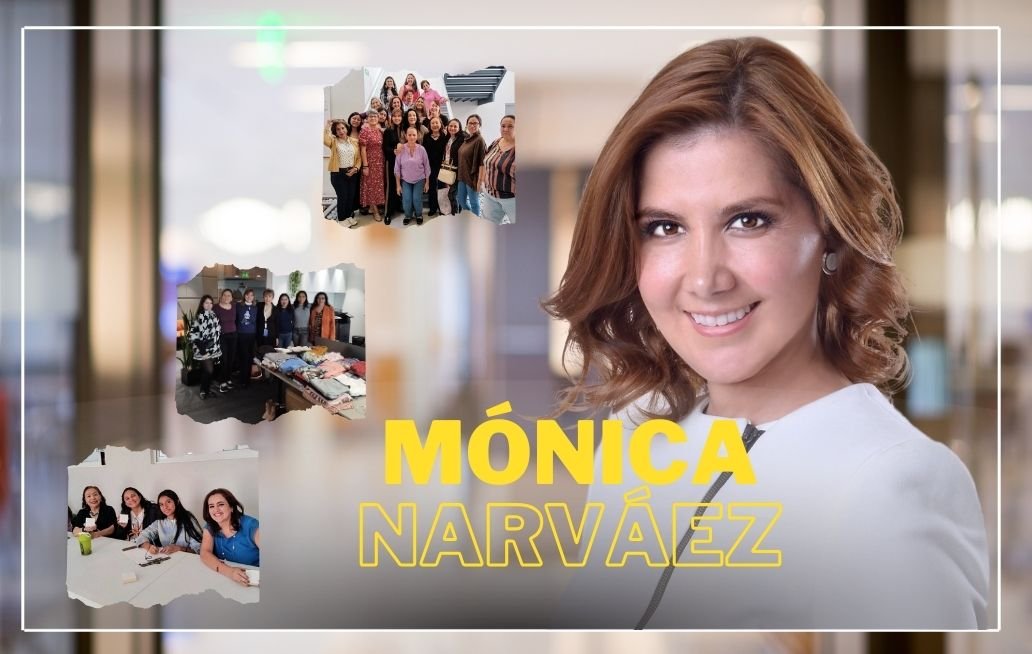 Mónica Narváez: Impulsora de Vístete para Triunfar A.C. MÓNICA NARVÁEZ