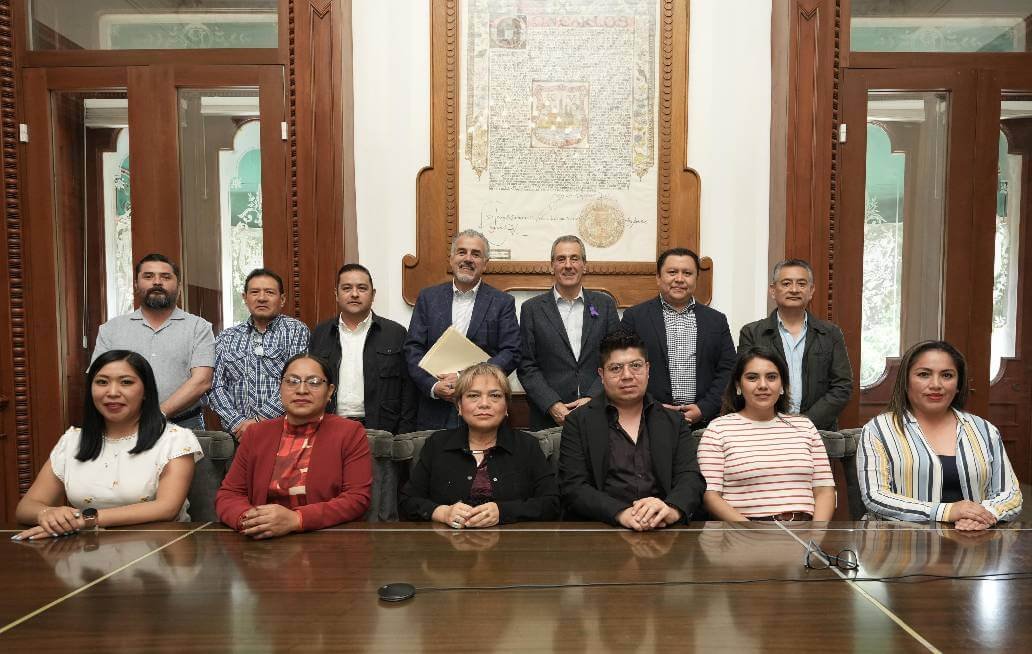 Sostiene Chedraui reunión con el Consejo Directivo del Sindicato del Ayuntamiento de Puebla
