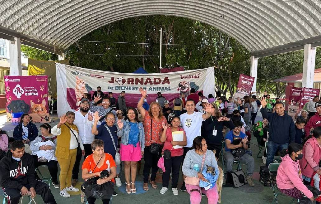 Beneficia Gobierno de la Ciudad de Puebla a colonia Valle del Paraíso con Jornada de Protección Animal