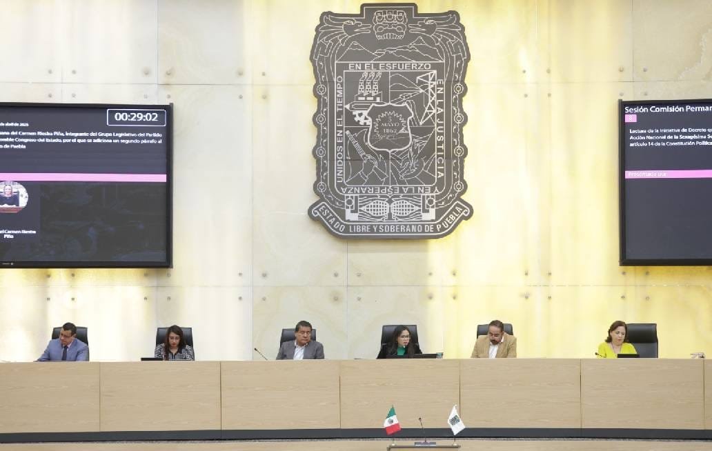 Congreso de Puebla, por ampliación de protección a las mujeres