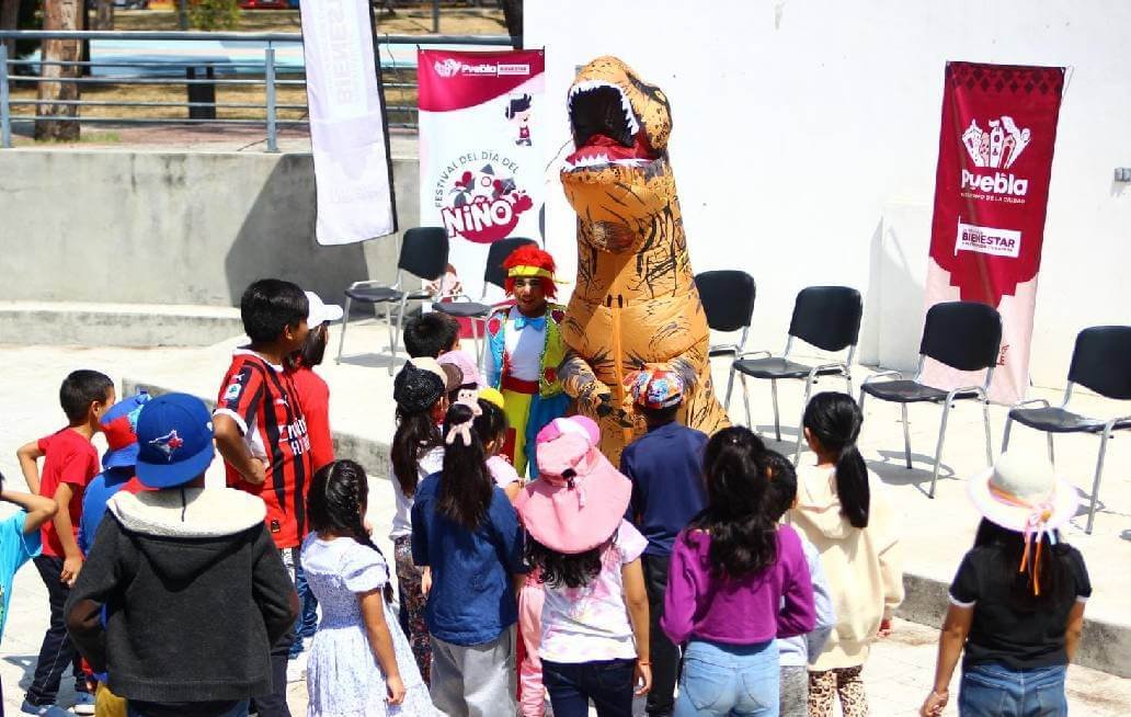 Festeja Gobierno de la Ciudad de Puebla Día de la Niñez en el Centros de Desarrollo Comunitario