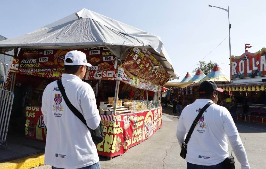 Gobierno de Puebla y Profeco realizan operativo para verificar precios en la Feria de Puebla