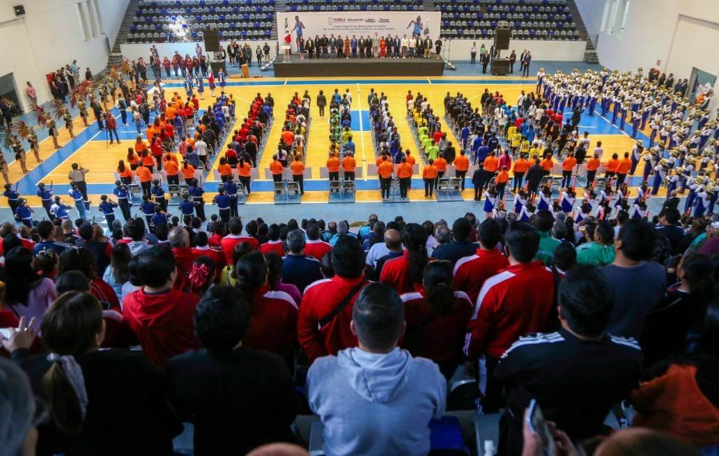 Inician en Puebla los Juegos Deportivos Escolares 2025