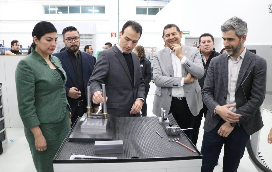 Olinia se queda en Puebla, inició la construcción del Centro de Diseño