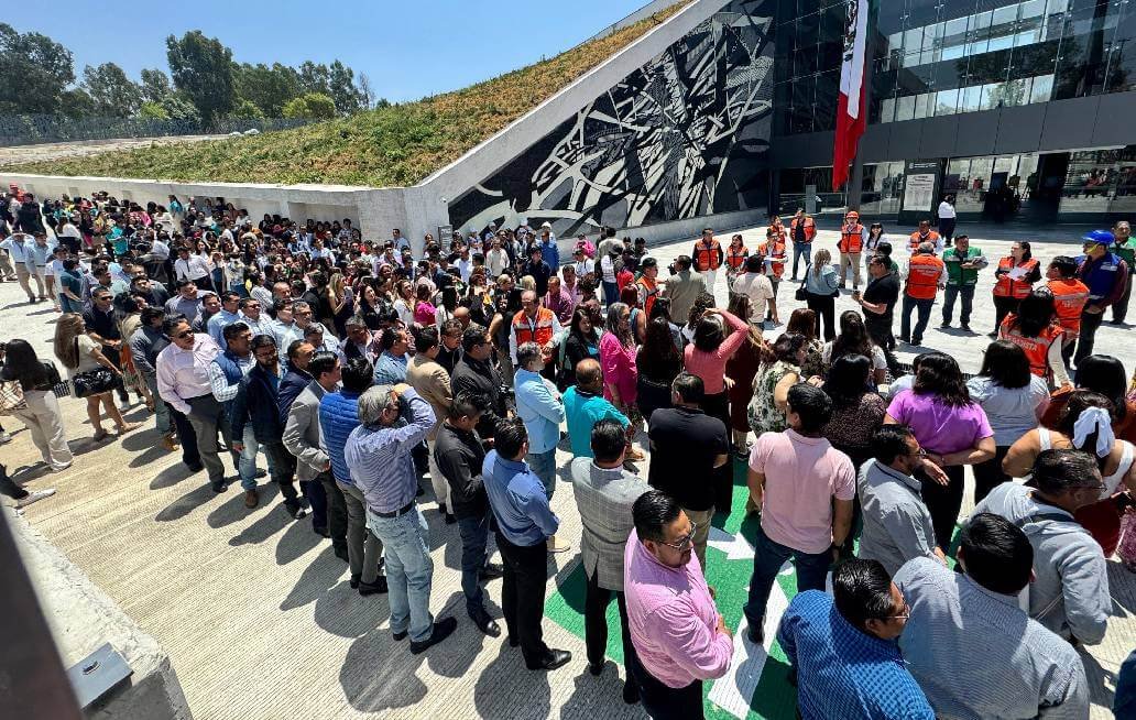 Participa Congreso del Estado en Simulacro Nacional 2025