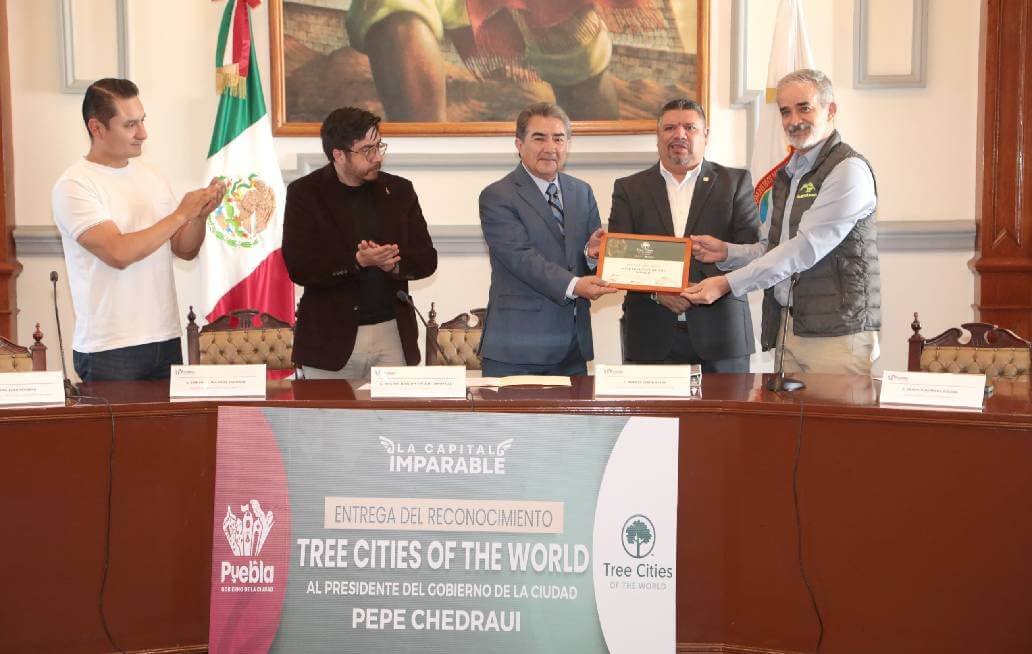 Reafirma Gobierno de la Ciudad de Puebla su compromiso para un entorno más verde y sostenible