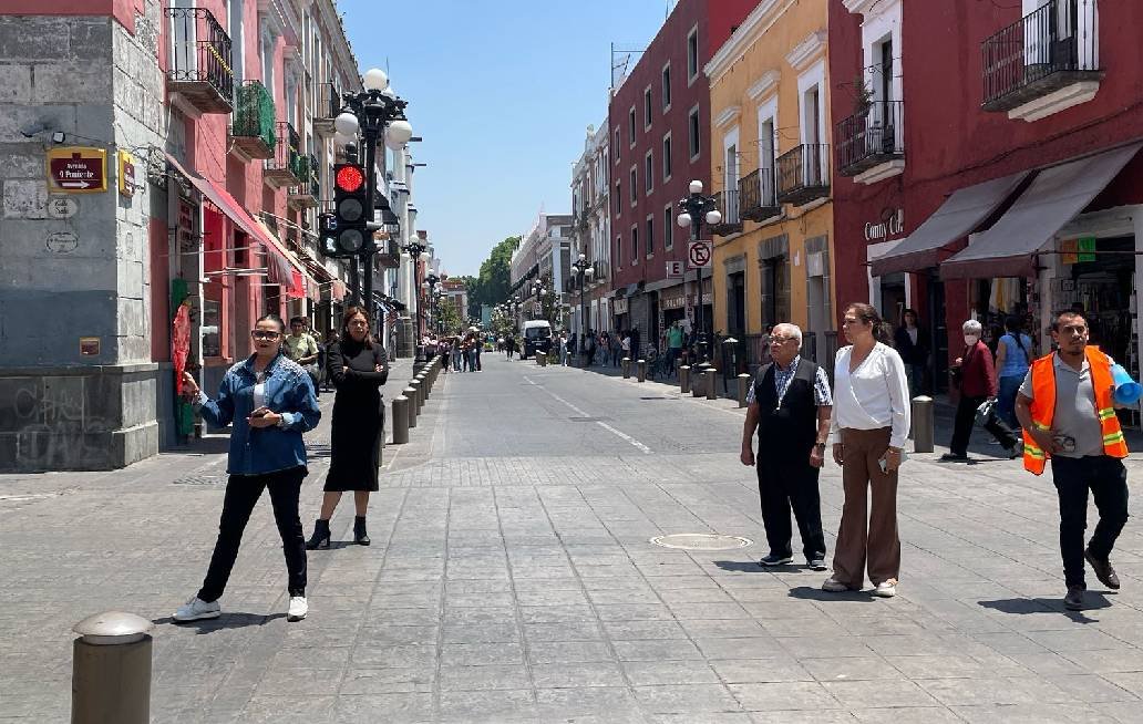 Simulacro Nacional 2025: puesto de comando del ayuntamiento de Puebla para la atención de incidentes