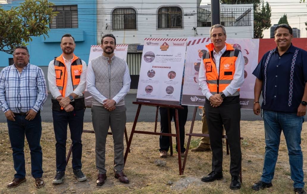 Supervisa Chedraui Campaña de Bacheo en la capital