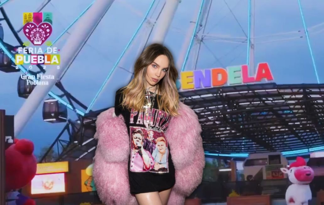 Belinda promociona la Feria de Puebla 2025