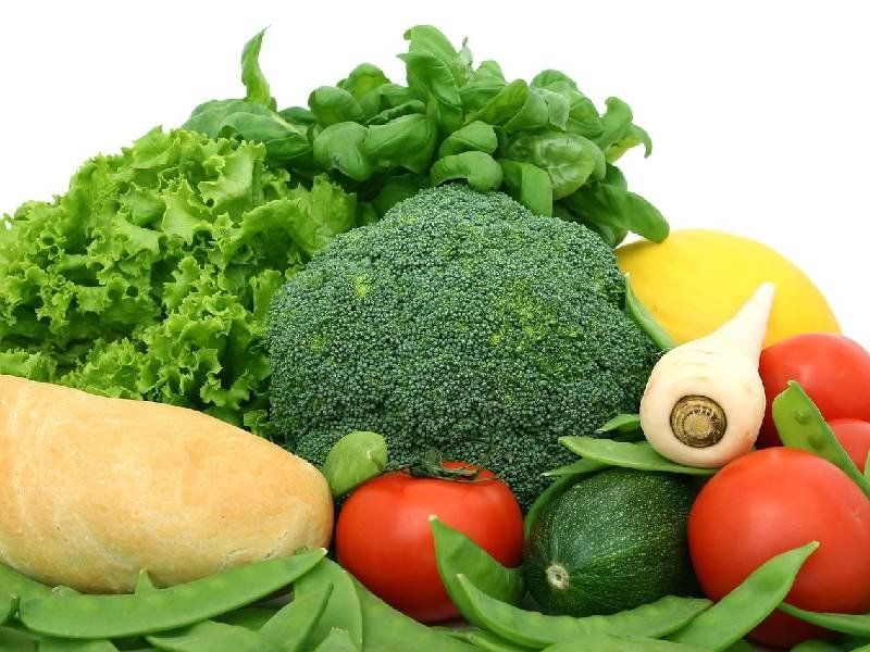 verduras de hoja verde
